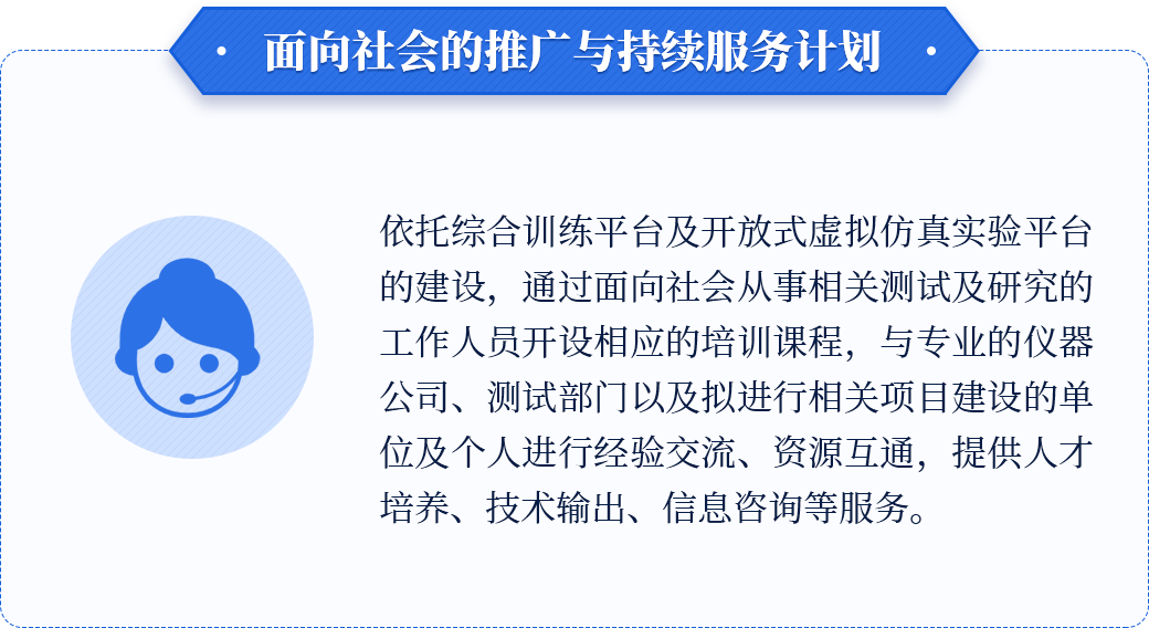 面向社会的推广与持续服务计划